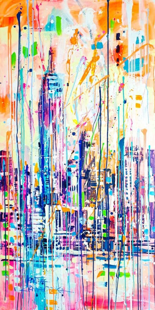 Marta Zawadzka b140 NYC 200x100cm 39.4×78.7in