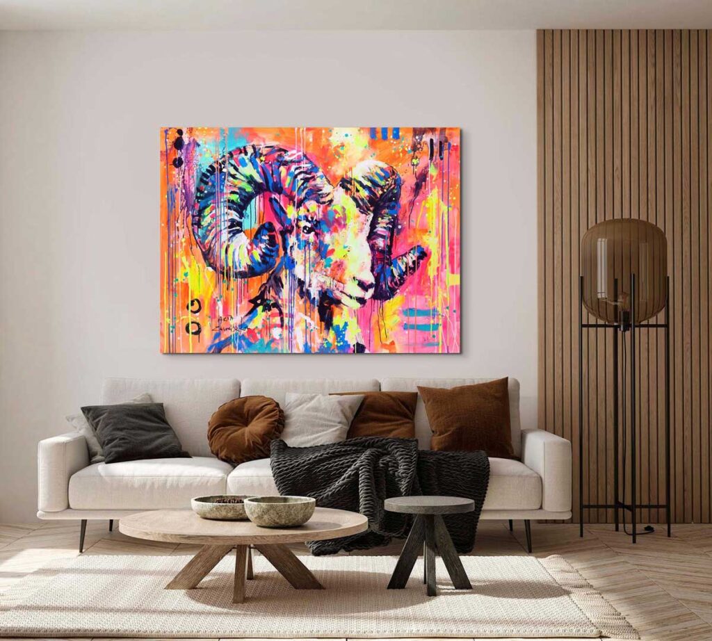 Marta Zawadzka d44 bighorn sheep 120x160cm a