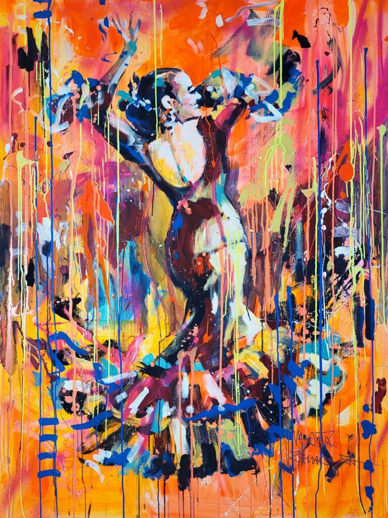 Marta Zawadzka d73 dance full of passion 120x160cm