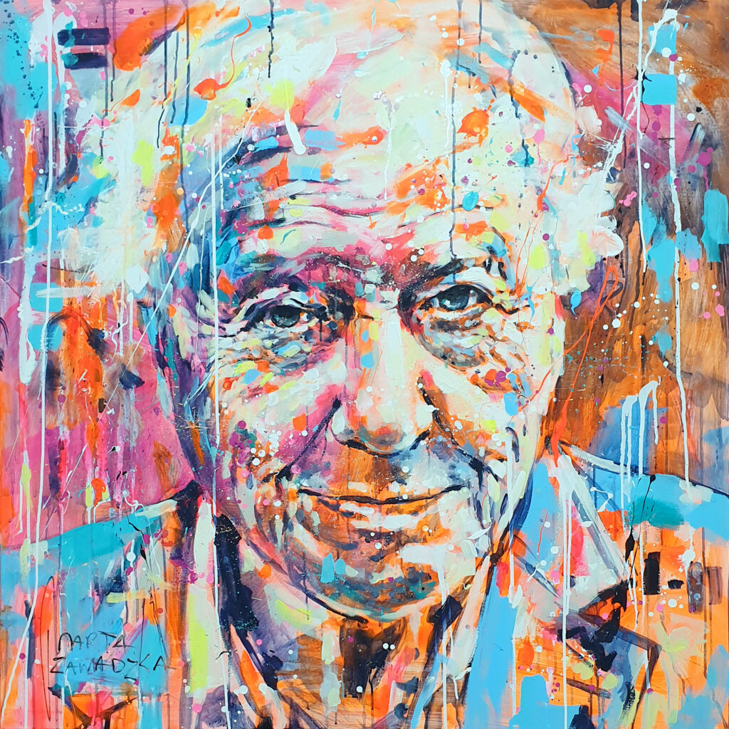 Marta Zawadzka E1 120x120cm 2023