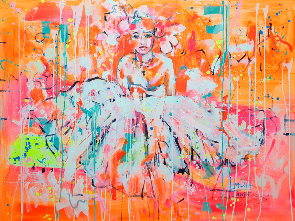 Marta Zawadzka E176 a White Peony 160x120cm 2024