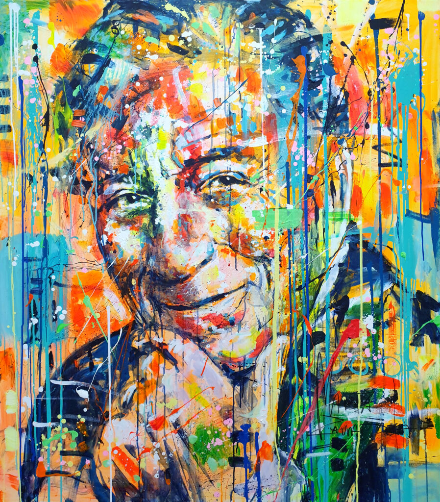 Marta Zawadzka b141 Tony Bennett114x130 cm10,2020