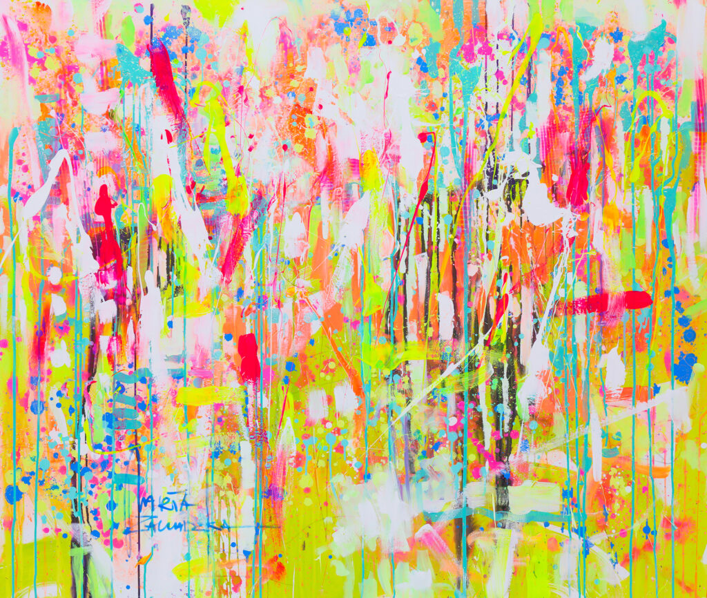 Marta Zawadzka c114 scent of the meadow 110x130cm 2022
