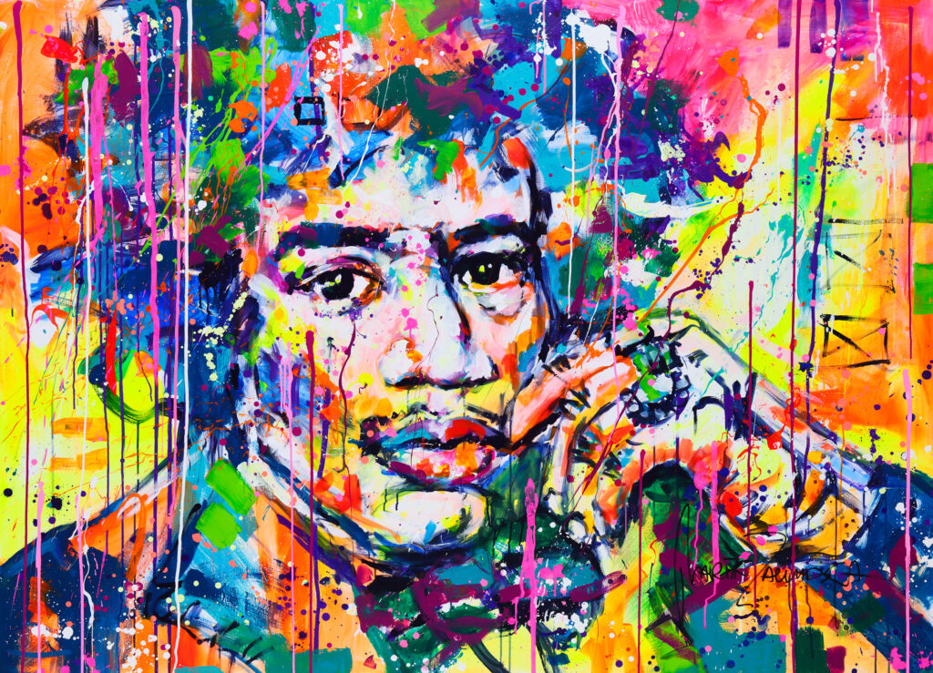Marta Zawadzka c182 voodoo child 130x180cm 2022