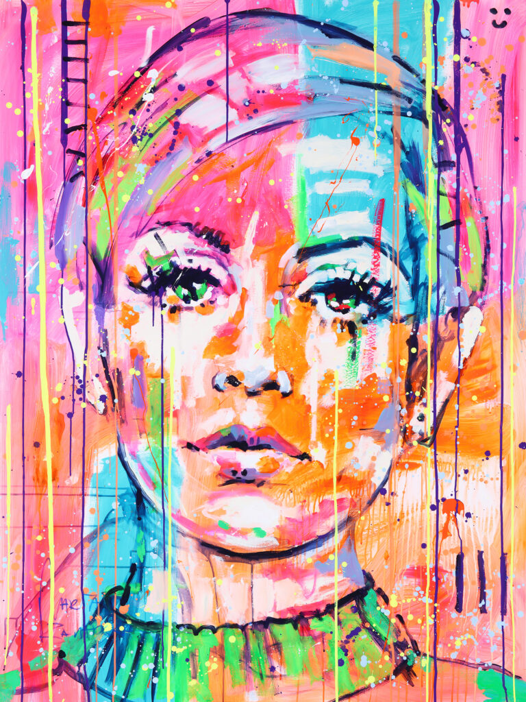 Marta Zawadzka c192 big eyes 120x160cm 2022