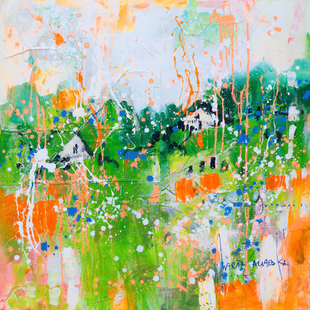 Marta Zawadzka d13 Narew 100x100cm 2022