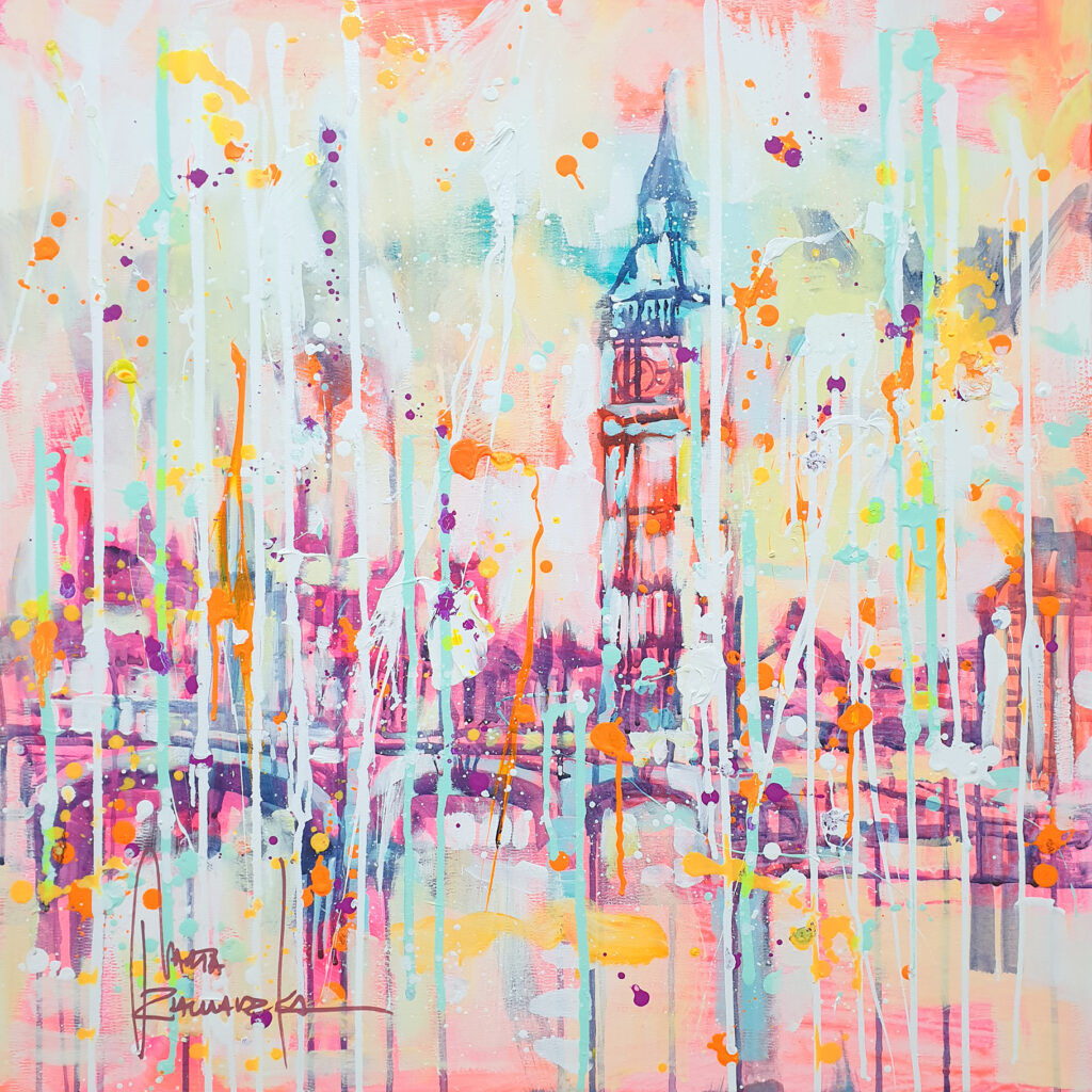 Marta Zawadzka e111 London Brightness 70x70cm 2024