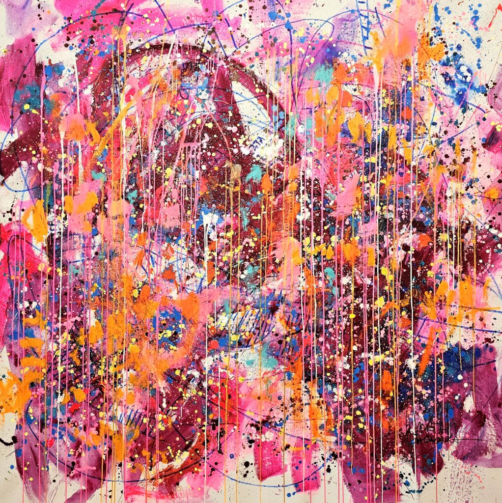 Marta Zawadzka e145 fascination 195x195cm 2024