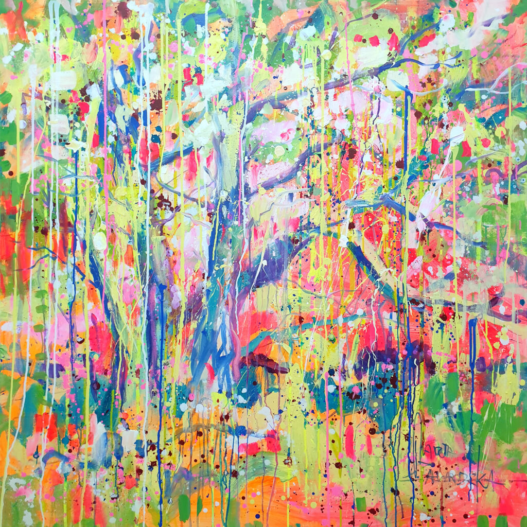 Marta Zawadzka e172 Tree of Love 130x130cm 2024
