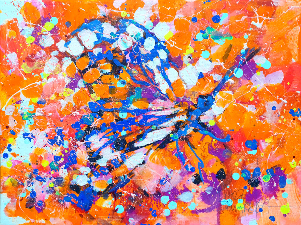 Marta Zawadzka e195 melody of joy 40x30cm 2024