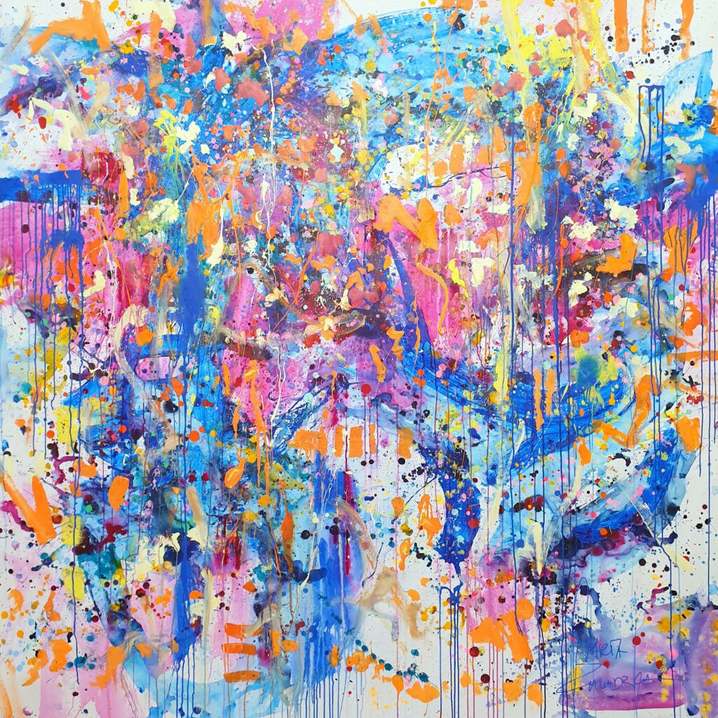 Marta Zawadzka e204 Whispers of Inspiration 190x190cm 2025