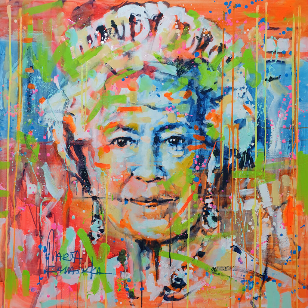 Marta Zawadzka e219 Queen100x100cm 2025