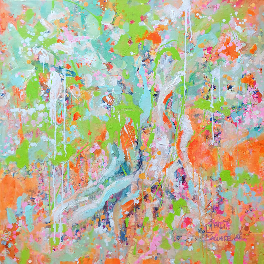 Marta Zawadzka e224 Soul of Tree 80x80cm 2025