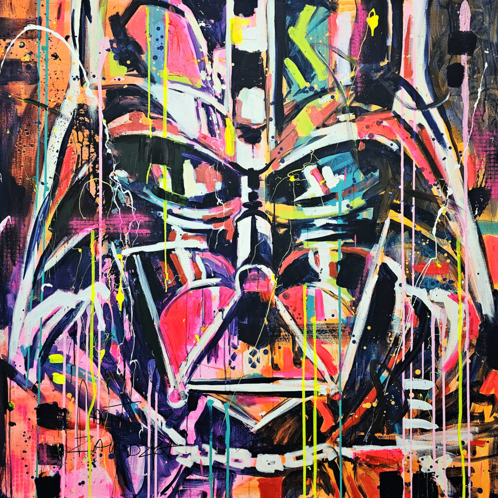 Marta Zawadzka e226 Dark Lord 130x130cm 2025