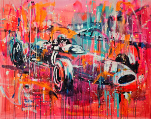Marta Zawadzka e236 Graham Hill 140x110cm 2025 Mr. Monaco
