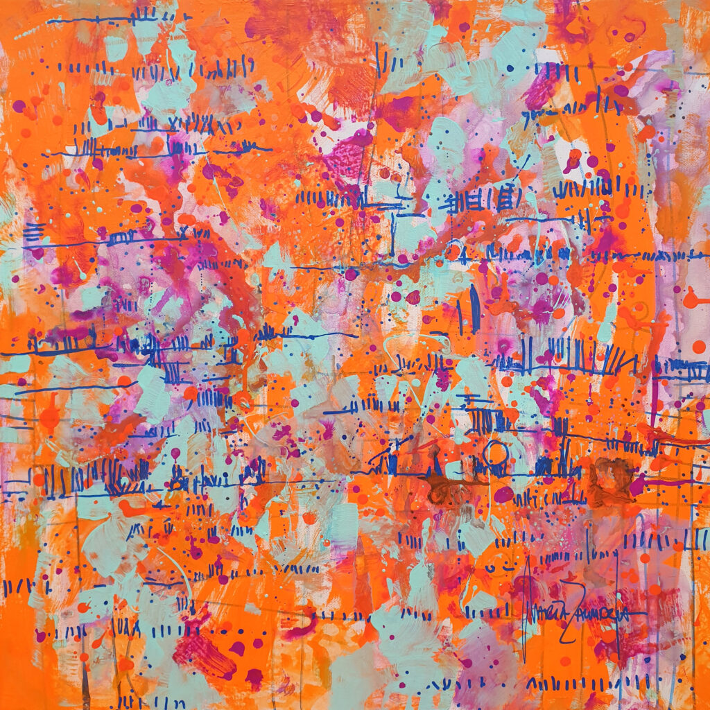 Marta Zawadzka e245 Walk 70x70cm 2025 kopia