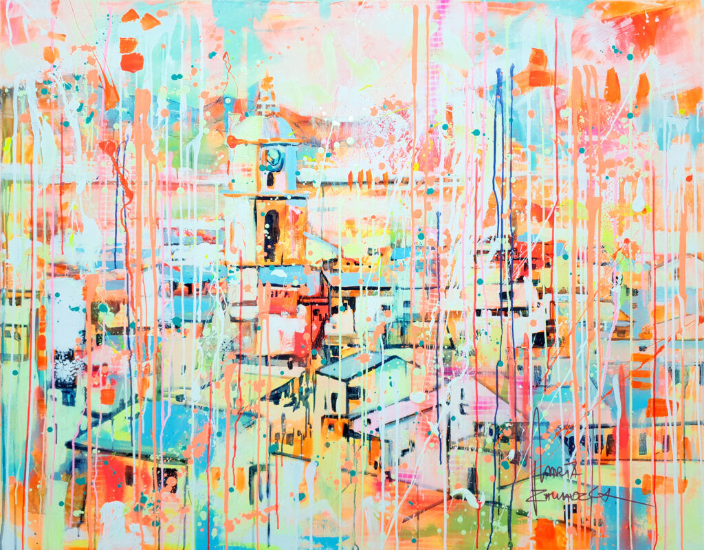 Marta Zawadzka e38 Sunny Saint-Tropez 146x114cm 2023