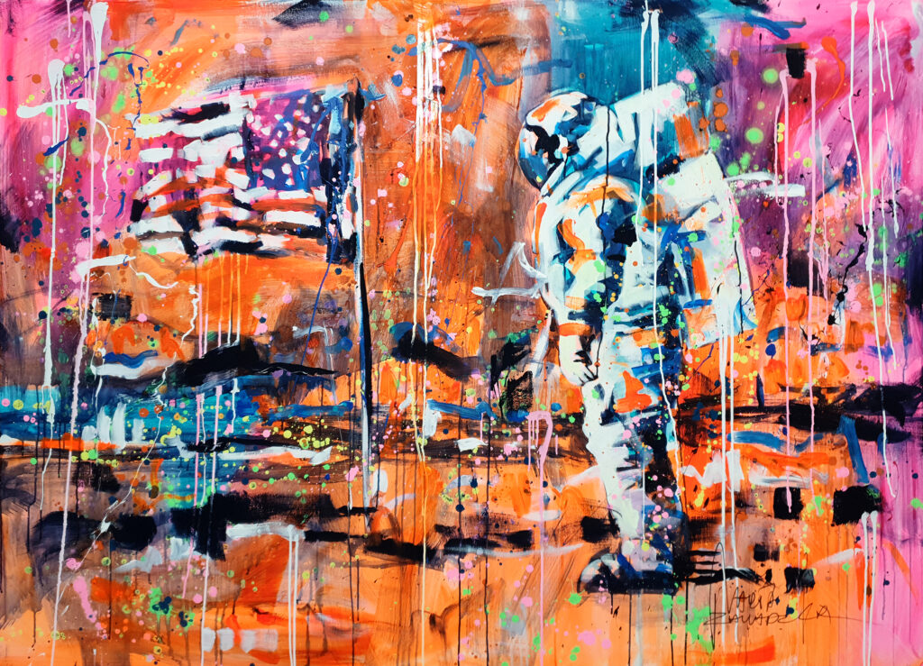 Marta Zawadzka e46 Lunar Dream 180x130cm 2023