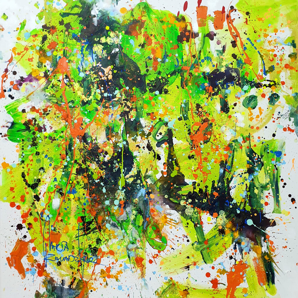 Marta Zawadzka e67 My Autumn 120x120cm 2023