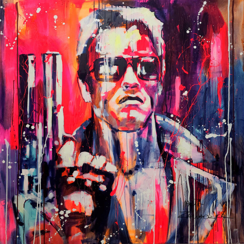 Marta Zawadzka e73 Hasta la vista 130x130cm 2023