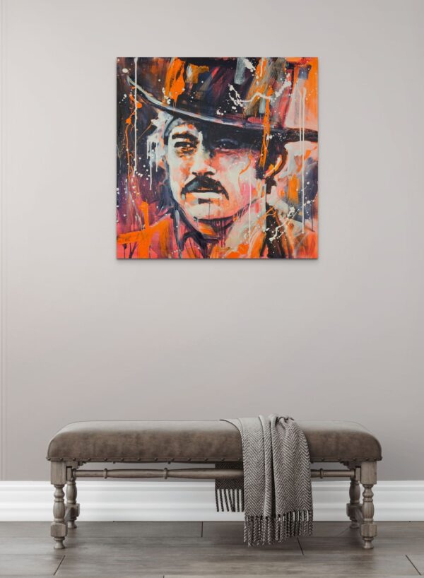 marta zawadzka e241 sundance kid 90x90cm-custom Sundance Kid