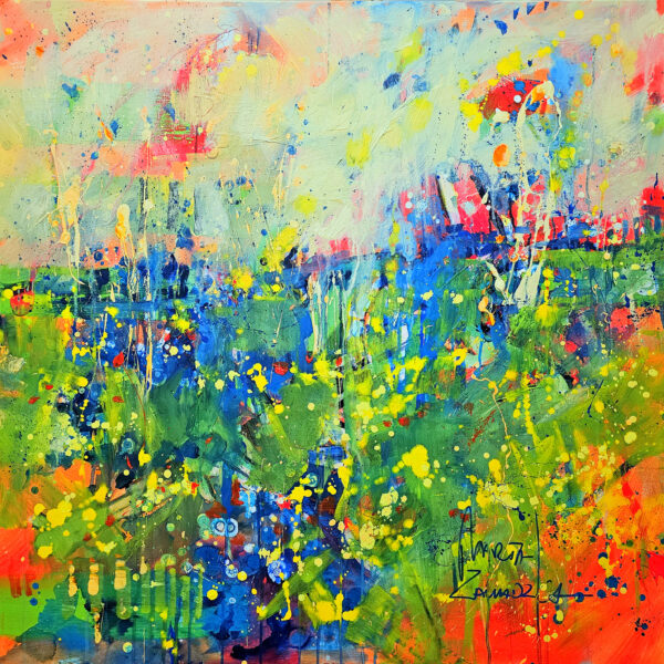 Marta Zawadzka e256 Surge of Summer 100x100cm 2025 Surge of Summer