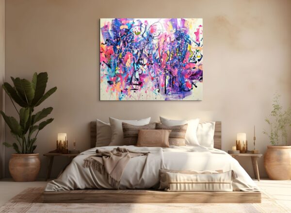 marta zawadzka e254 water flowers 150x120cm-custom (1) Water Flowers