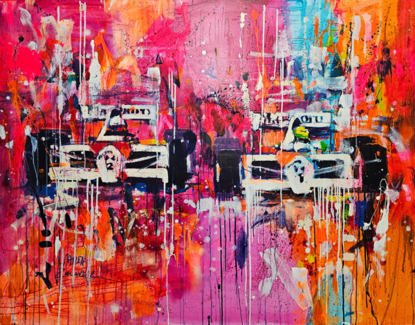 Marta Zawadzka e228 Senna & Prost140x110cm 2025a Senna & Prost