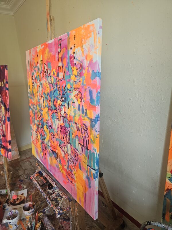Tree Climbing Painting