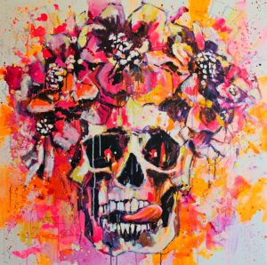 Marta Zawadzka e283 Flower Queen 100x100cm 2026 Flower Queen